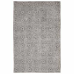 Brand new 🔔 French Connection Fontayne Vintage Jacquard 30 X 50 Accent Rugs Light Grey 🛒