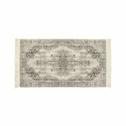 Best deal 🔥 French Connection Montana Vegetable Dyed Cotton Accent Rug Collection Grey 🤩
