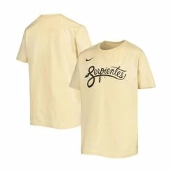 Discount β Nike Youth Boys Cream Arizona Diamondbacks 2021 City Connect Wordmark T-shirt π€©