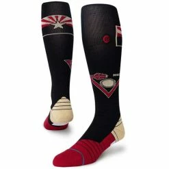 Buy 🛒 Stance Men's Black Arizona Diamondbacks 2021 City Connect Over The Calf 🧦 Socks 😀