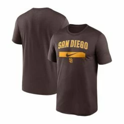 Promo π Nike Men's Brown San Diego Padres City Legend Practice Performance T-shirt π§¨