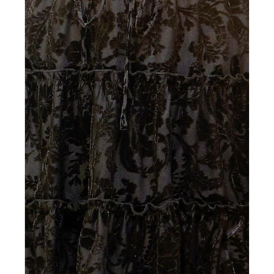 Budget βοΈ City Studios Juniors' Surplice Tiered π Dress Black π₯° - Image 4