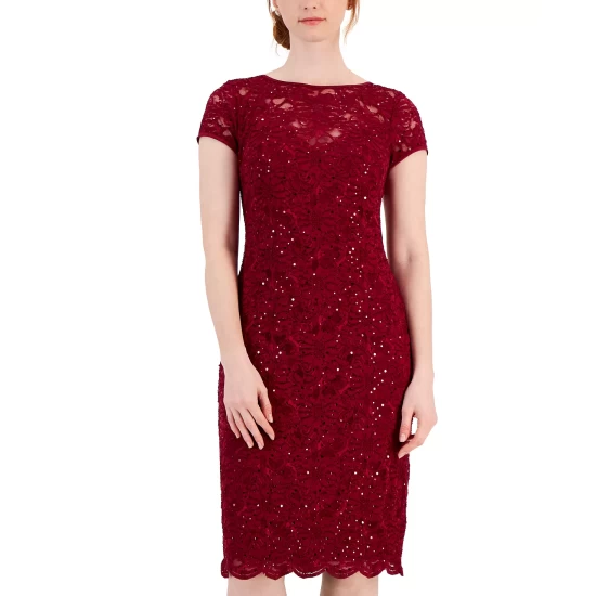 Deals π Connected Jacquard Cape Sleeve π Dress Black π - Image 3