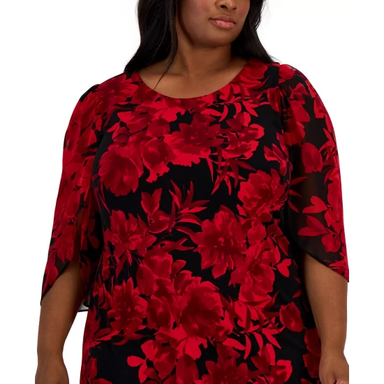 Coupon π€© Connected Petite Colorblocked Mixed-Media Sheath π Dress Ivory/gold/black π - Image 2