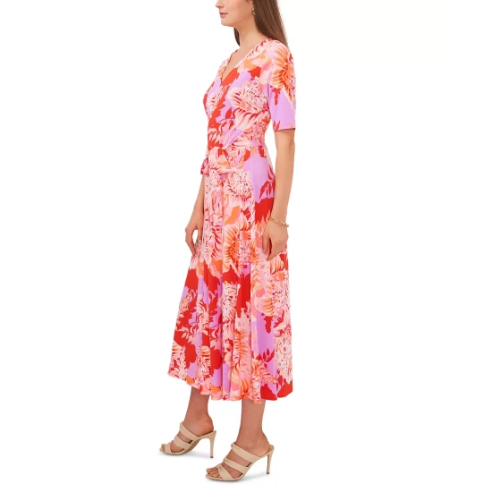 Coupon π€© Connected Petite Colorblocked Mixed-Media Sheath π Dress Ivory/gold/black π - Image 3