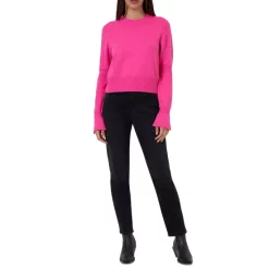 Flash Sale ⌛ Connected 👩 Women's Round-Neck Split-Sleeve Sheath 👗 Dress Mustard 🔔