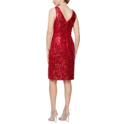 Best deal ✨ Connected 👩 Women's Floral-Print Pleat-Front Flare-Sleeve 👗 Dress Spice 🔥