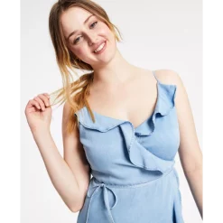 New 🔥 Connected Petite Printed Lurex Trapeze Sleeveless 👗 Dress Red 🎉