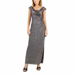 Top 10 🎉 Connected Textured Metallic Gown Copper 🤩