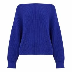 Buy π French Connection Millie Mozart Cotton Waffle-Knit Sweater Prince Rocks π