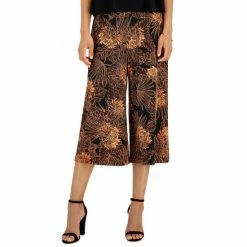Coupon π Connected π© Women's Contrast Printed Cropped Jumpsuit Copper π