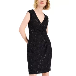 Best deal 👍 Connected Scalloped Lace Shrug Black ✔️