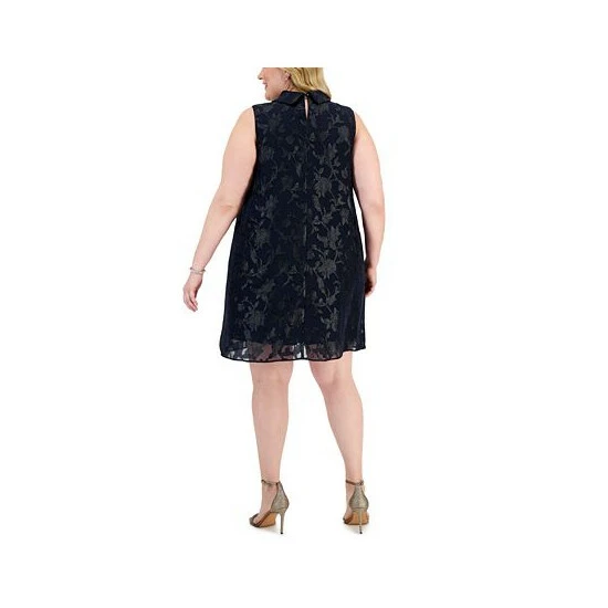 Best Pirce β Connected Plus Size Embellished π Dress Navy π₯ - Image 2