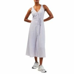 Wholesale ⌛ French Connection Elao Verona Midi 👗 Dress Forget Me Not 🎉