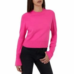 Best Pirce 🌟 French Connection 👩 Women's Babysoft Rib-Inset-Long-Sleeve Sweater Camel ⌛