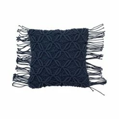 Hot Sale 👍 French Connection Avery Decorative Throw Pillow Dark Navy 🔥