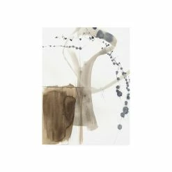 Deals 🎁 Trademark Global Jennifer Goldberger Umber Connection I Canvas Art - 15.5 X 21 Multi 🧨